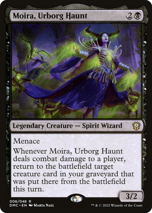 Moira, Urborg Haunt (DMC-006) - Dominaria United Commander