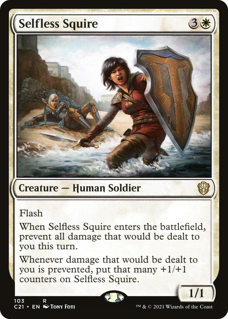 Selfless Squire (C21-103) - Commander 2021