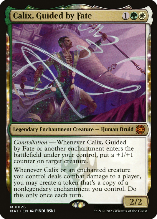 Calix, Guided by Fate (MAT-026) - March of the Machine: The Aftermath