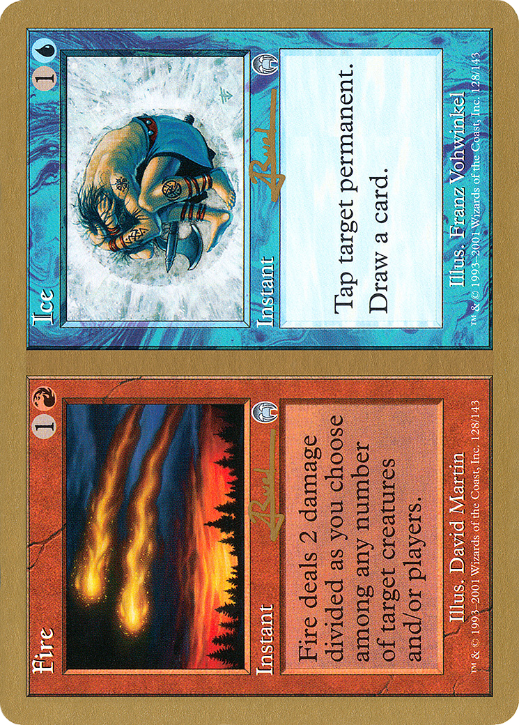 Fire // Ice (WC01-AR128) - World Championship Decks 2001