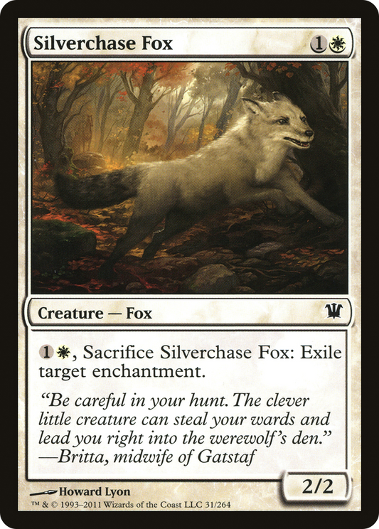 Silverchase Fox (ISD-031) - Innistrad