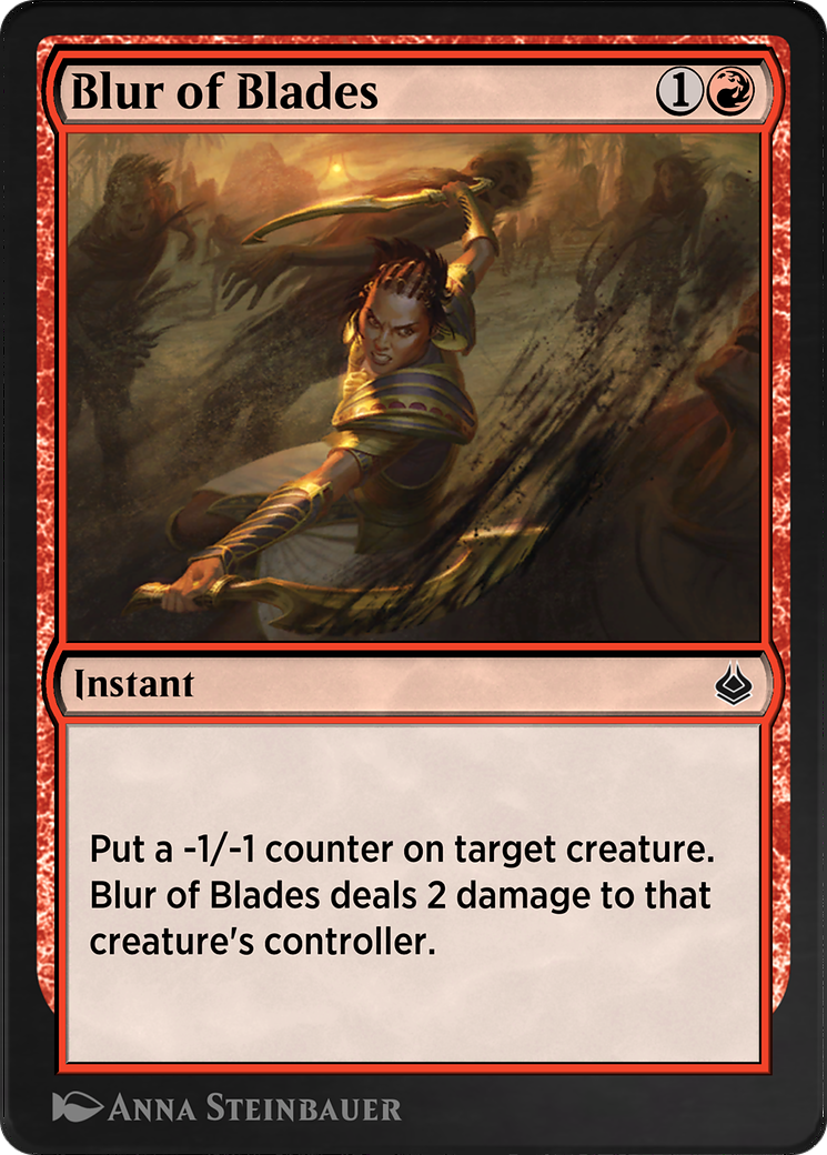 Blur of Blades (AKR-141) - Amonkhet Remastered