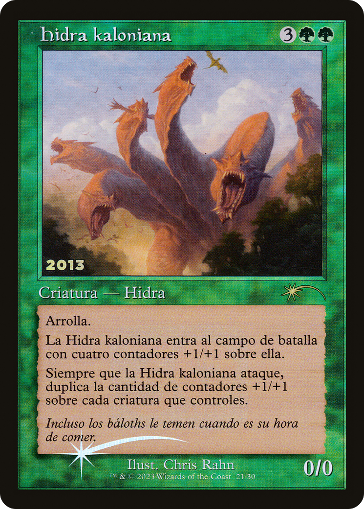 Kalonian Hydra (P30A-021) - 30th Anniversary Play Promos Foil