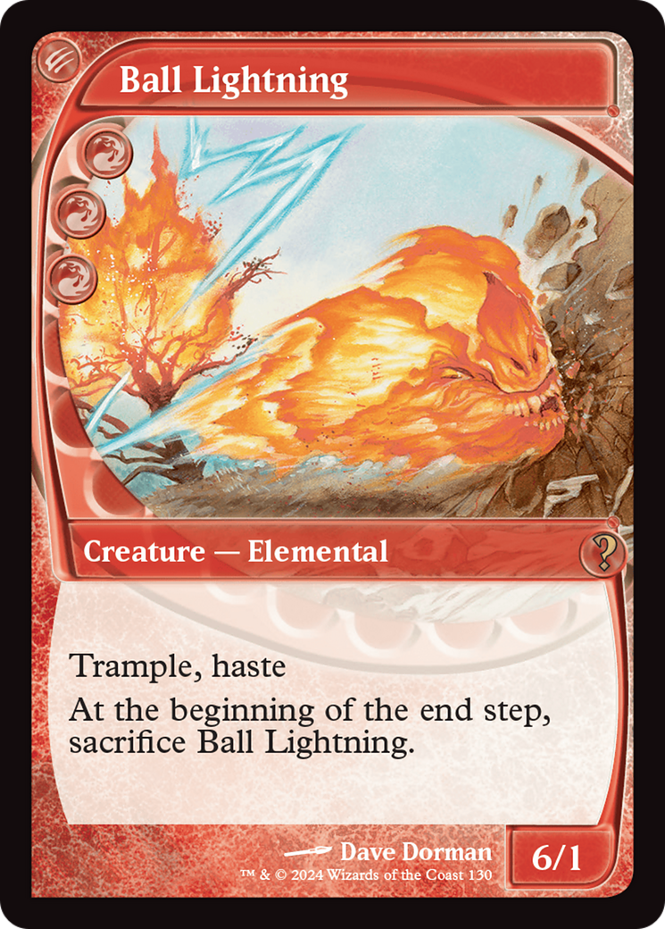 Ball Lightning  (MB2-130) - Mystery Booster 2