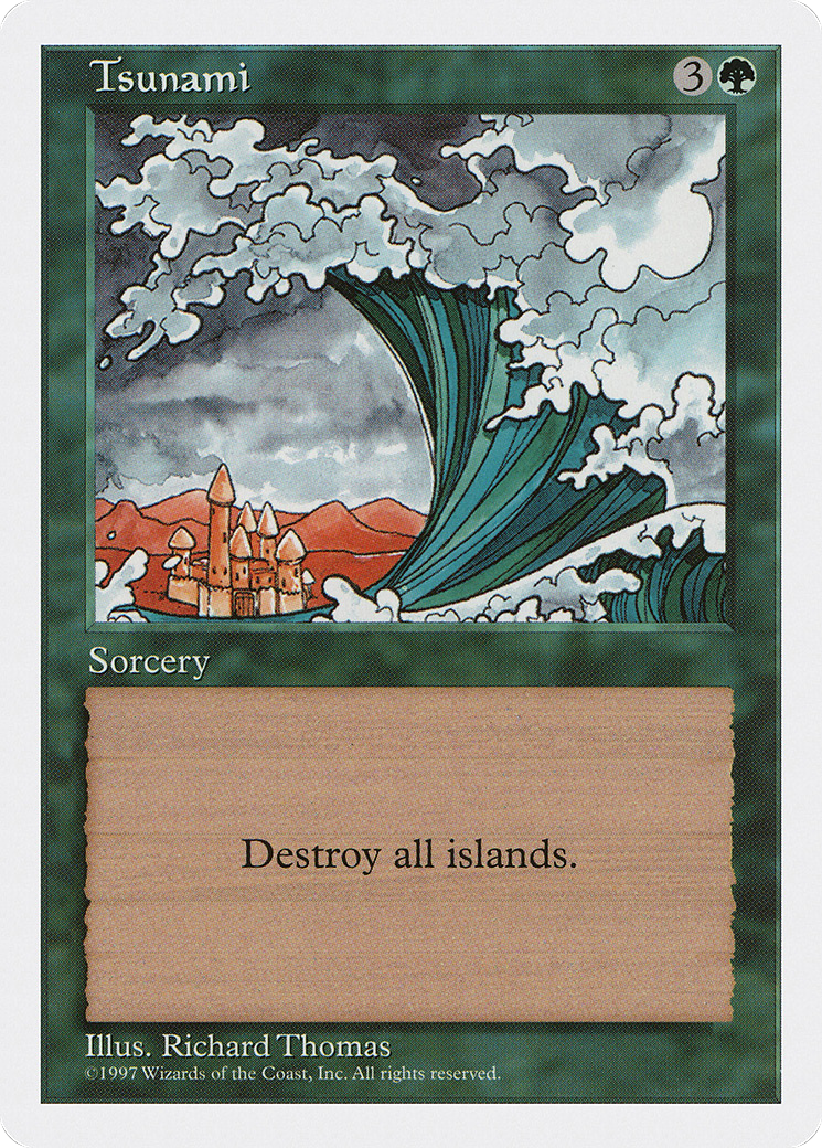 Tsunami (5ED-334) - Fifth Edition