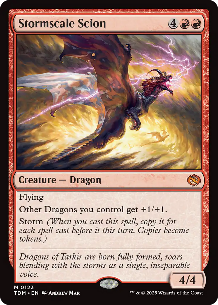 Stormscale Scion  (TDM-123) - Tarkir: Dragonstorm