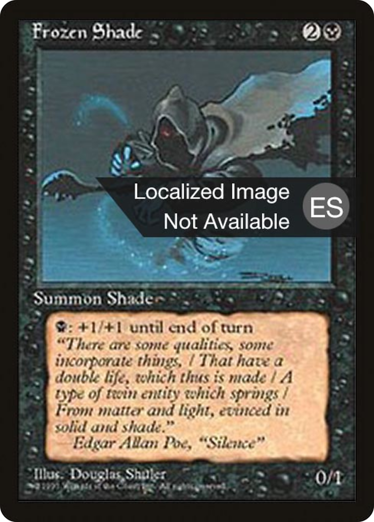 Frozen Shade (4BB-138) - Fourth Edition Foreign Black Border