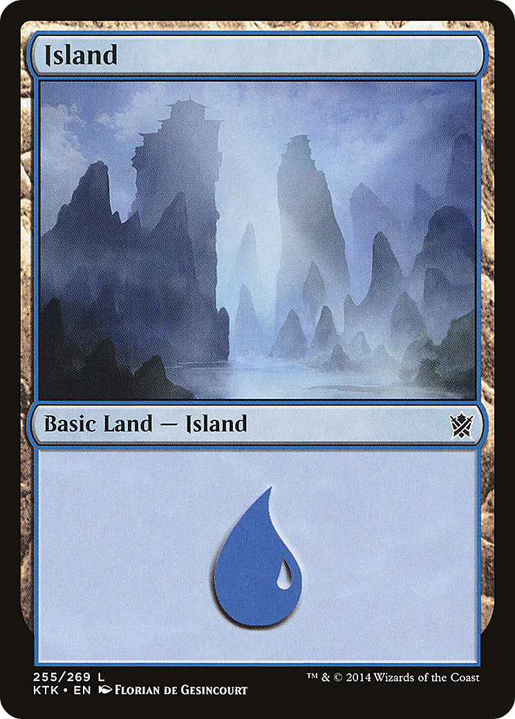 Island (KTK-255) - Khans of Tarkir