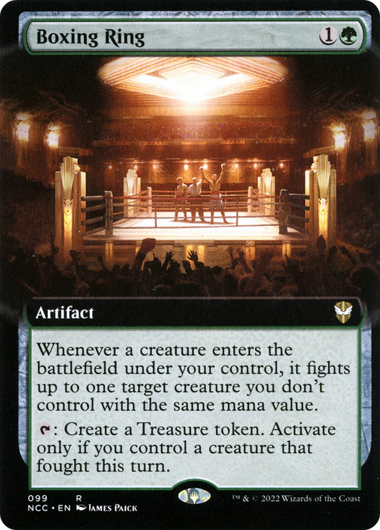 Boxing Ring (NCC-099) - New Capenna Commander: (Extended Art) Foil