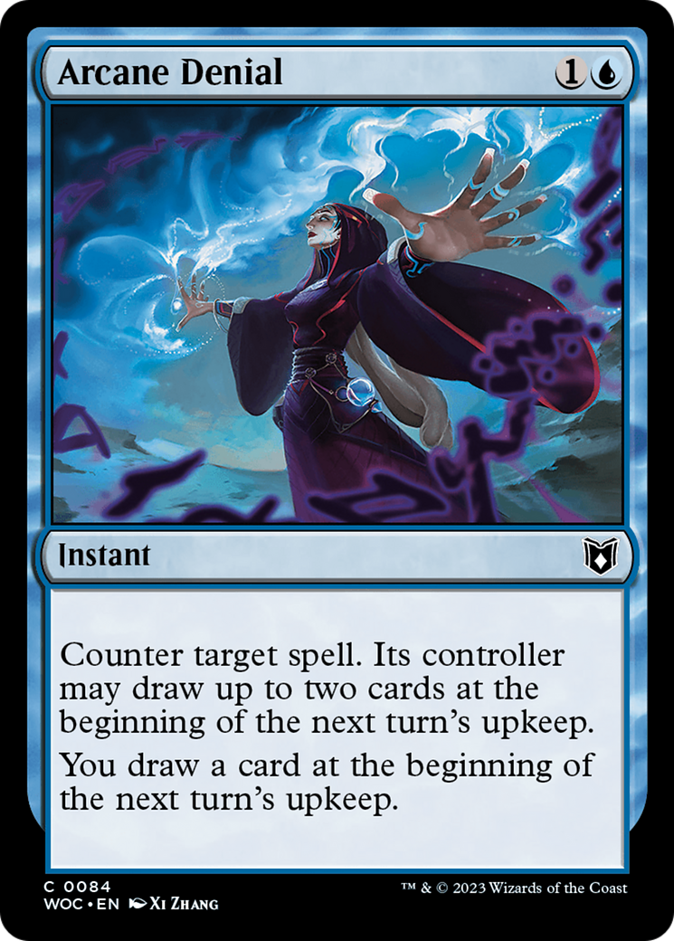 Arcane Denial (WOC-084) - Wilds of Eldraine Commander