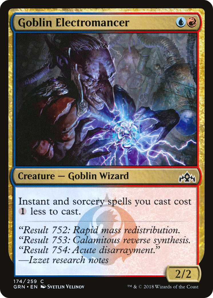 Goblin Electromancer (GRN-174) - Guilds of Ravnica