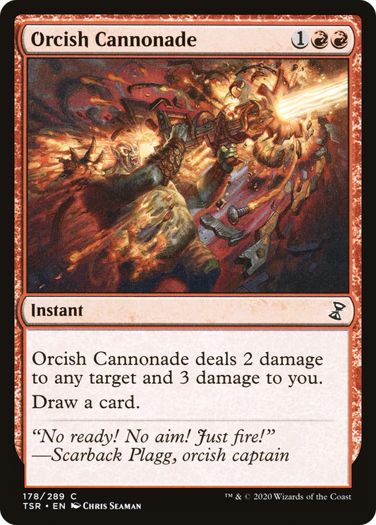 Orcish Cannonade (TSR-178) - Time Spiral Remastered Foil