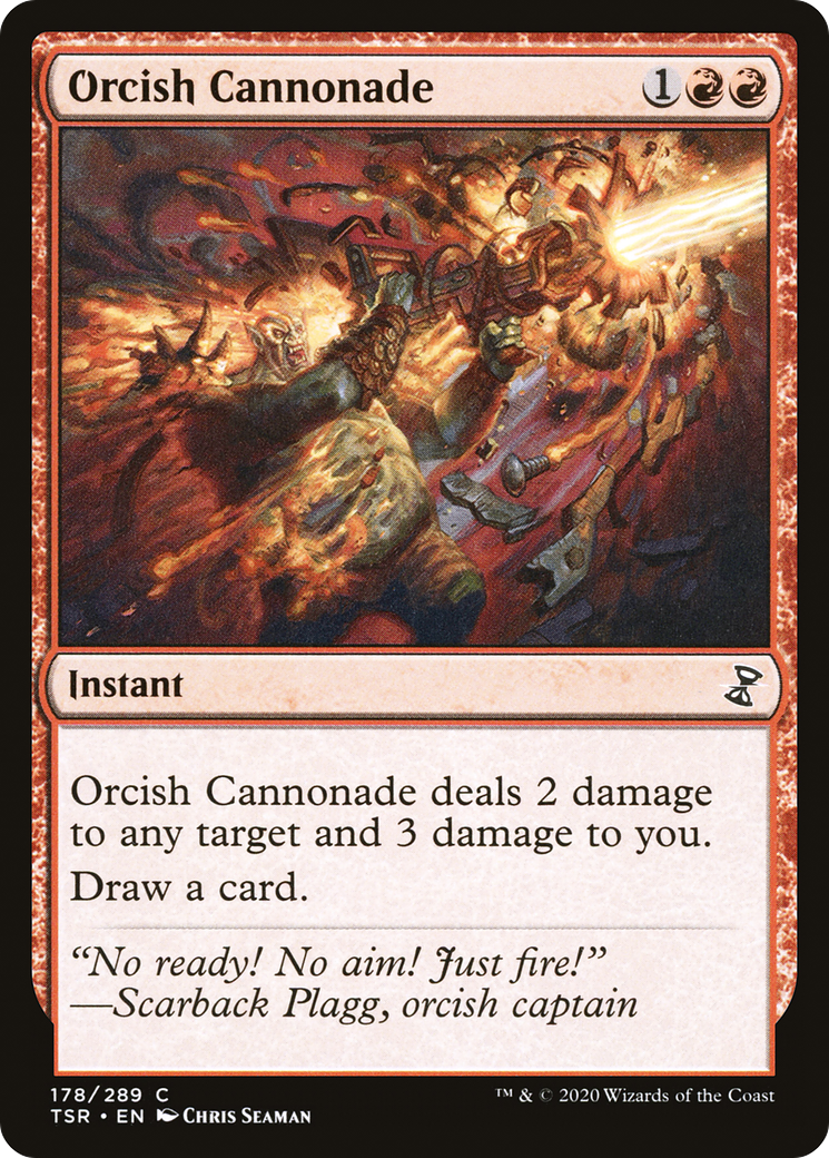 Orcish Cannonade (TSR-178) - Time Spiral Remastered