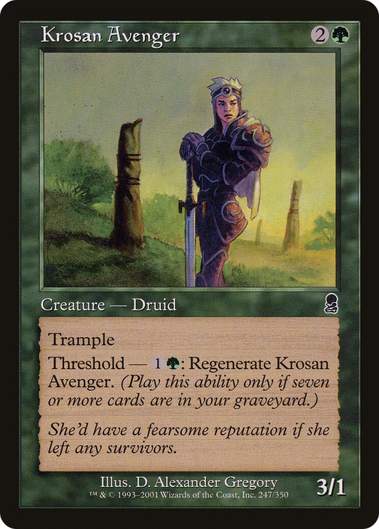 Krosan Avenger (ODY-247) - Odyssey Foil