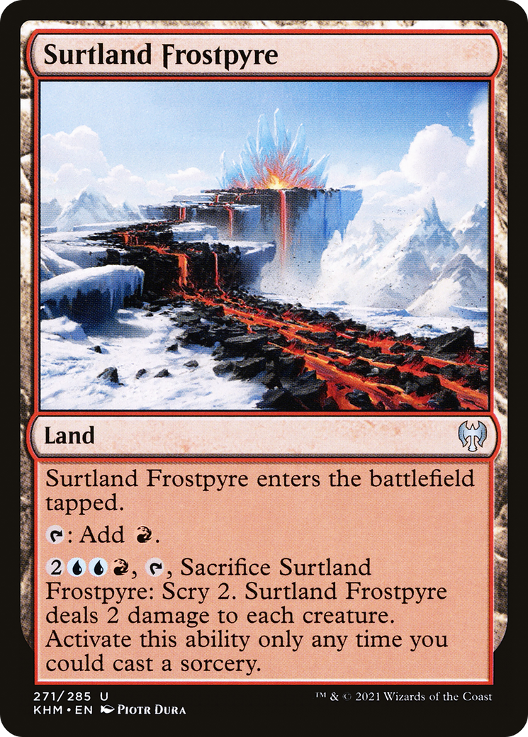 Surtland Frostpyre (KHM-271) - Kaldheim Foil