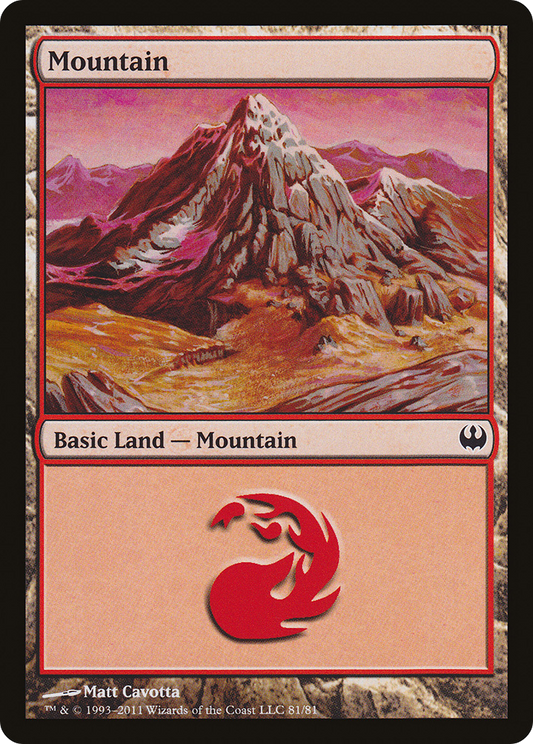 Mountain (DDG-081) - Duel Decks: Knights vs. Dragons