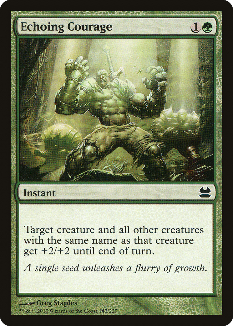 Echoing Courage (MMA-143) - Modern Masters Foil