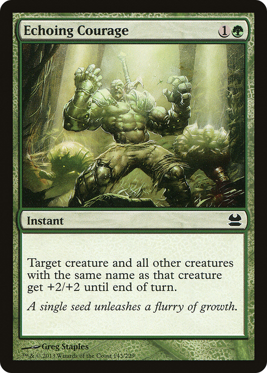 Echoing Courage (MMA-143) - Modern Masters Foil