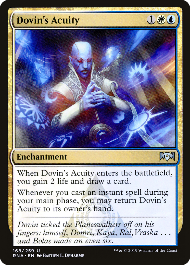 Dovin's Acuity (RNA-168) - Ravnica Allegiance