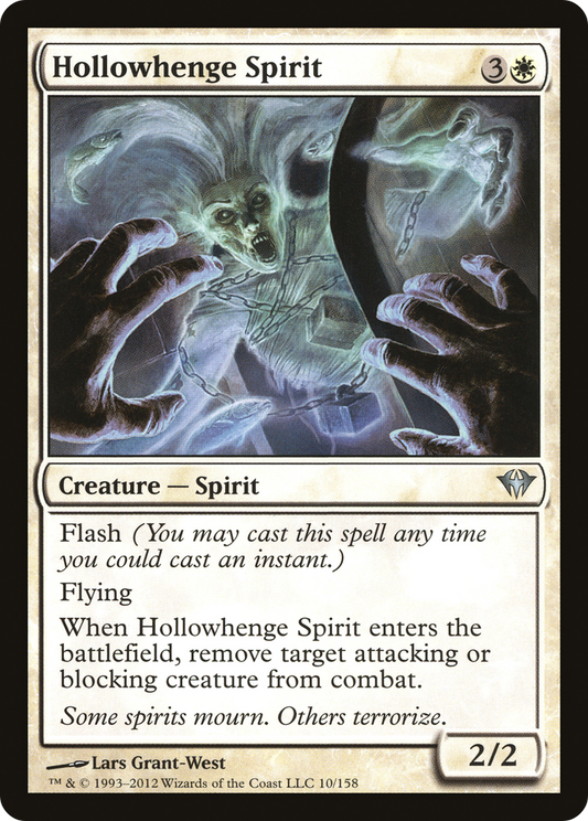 Hollowhenge Spirit (DKA-010) - Dark Ascension Foil