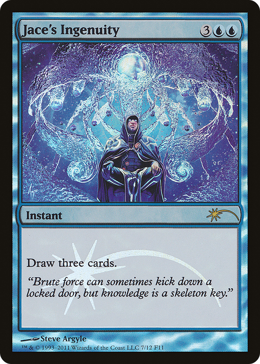 Jace's Ingenuity (F11-007) - Friday Night Magic 2011 Foil