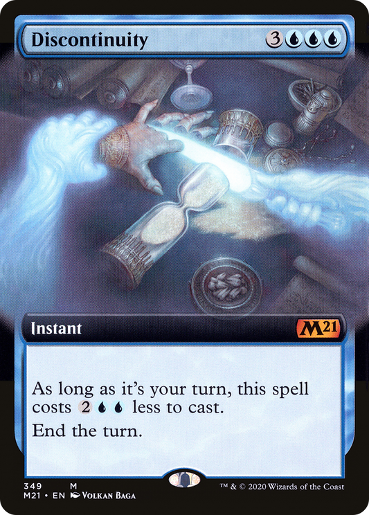 Discontinuity (M21-349) - Core Set 2021: (Extended Art) Foil