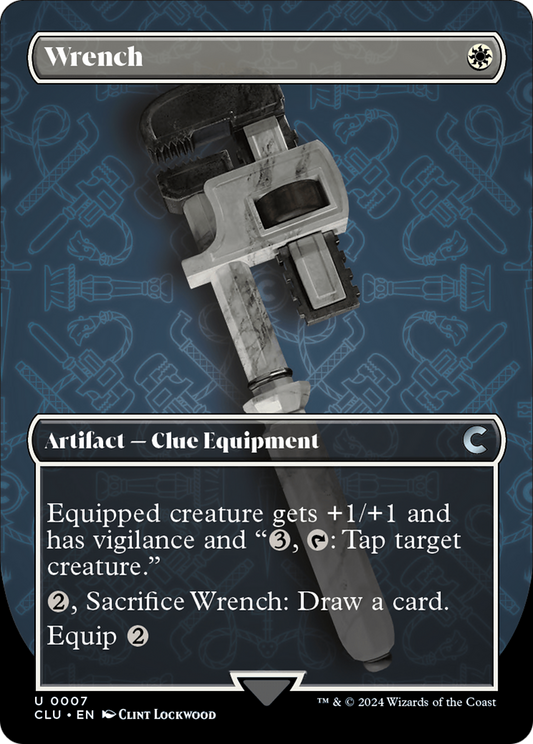 Wrench (CLU-007) - Ravnica: Clue Edition (Borderless)