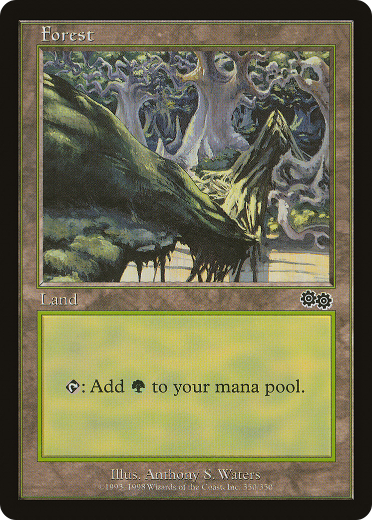 Forest (USG-350) - Urza's Saga