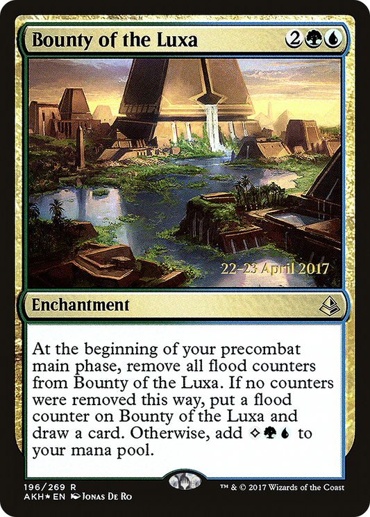 Bounty of the Luxa (PAKH-196S) - Amonkhet Promos Foil