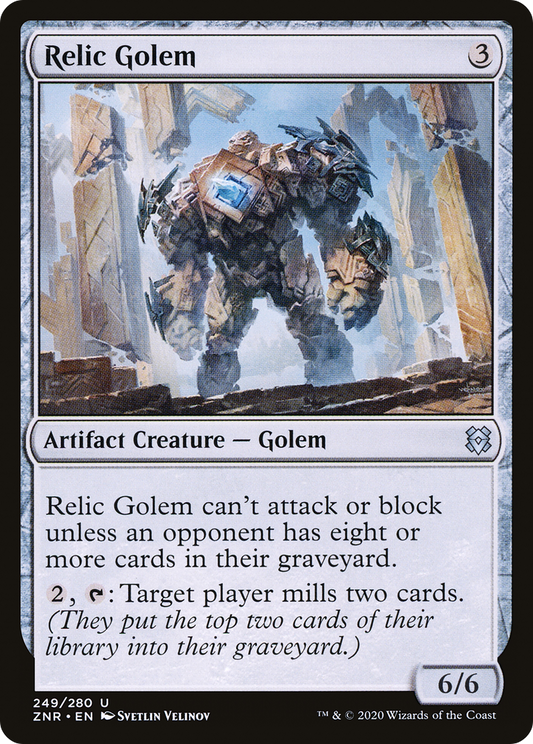 Relic Golem (ZNR-249) - Zendikar Rising Foil