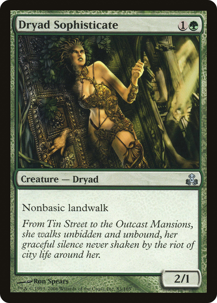 Dryad Sophisticate (GPT-083) - Guildpact Foil