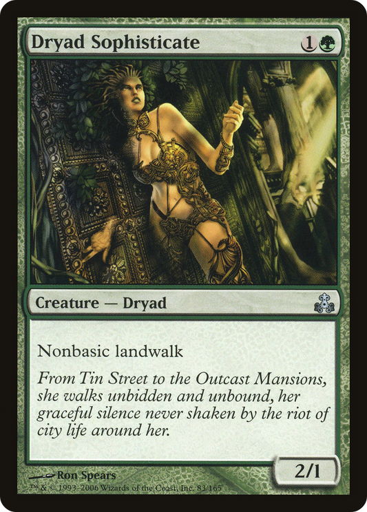 Dryad Sophisticate (GPT-083) - Guildpact Foil