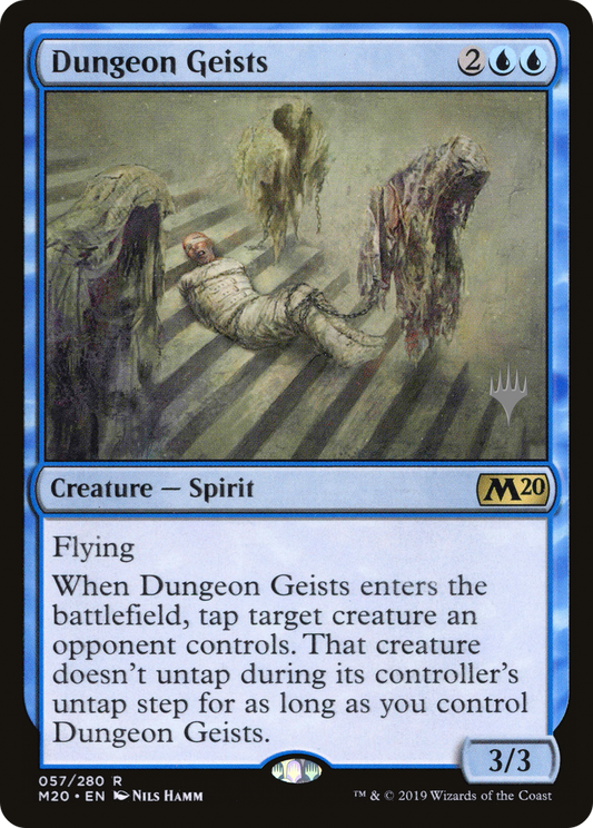 Dungeon Geists (PM20-57P) - Core Set 2020 Promos Foil