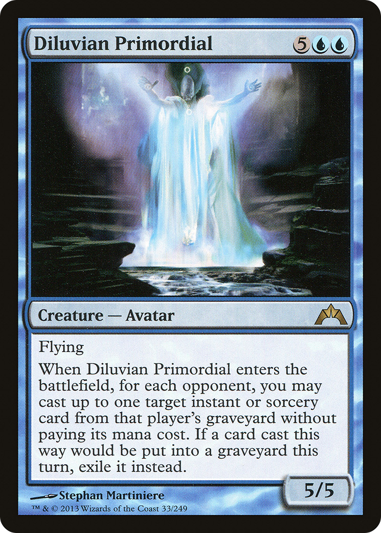 Diluvian Primordial (GTC-033) - Gatecrash Foil