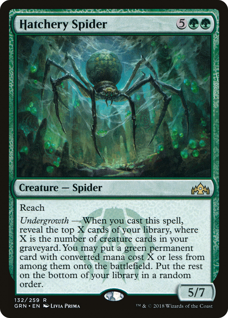 Hatchery Spider (GRN-132) - Guilds of Ravnica Foil