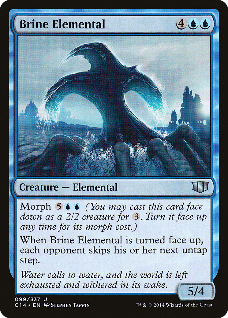 Brine Elemental (C14-099) - Commander 2014