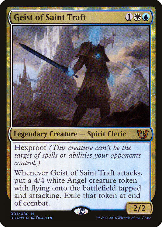 Geist of Saint Traft (DDQ-001) - Duel Decks: Blessed vs. Cursed Foil