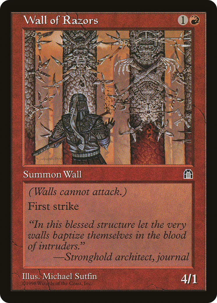 Wall of Razors (STH-100) - Stronghold