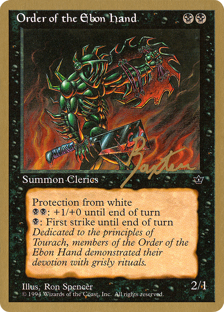 Order of the Ebon Hand (PTC-GB42C) - Pro Tour Collector Set