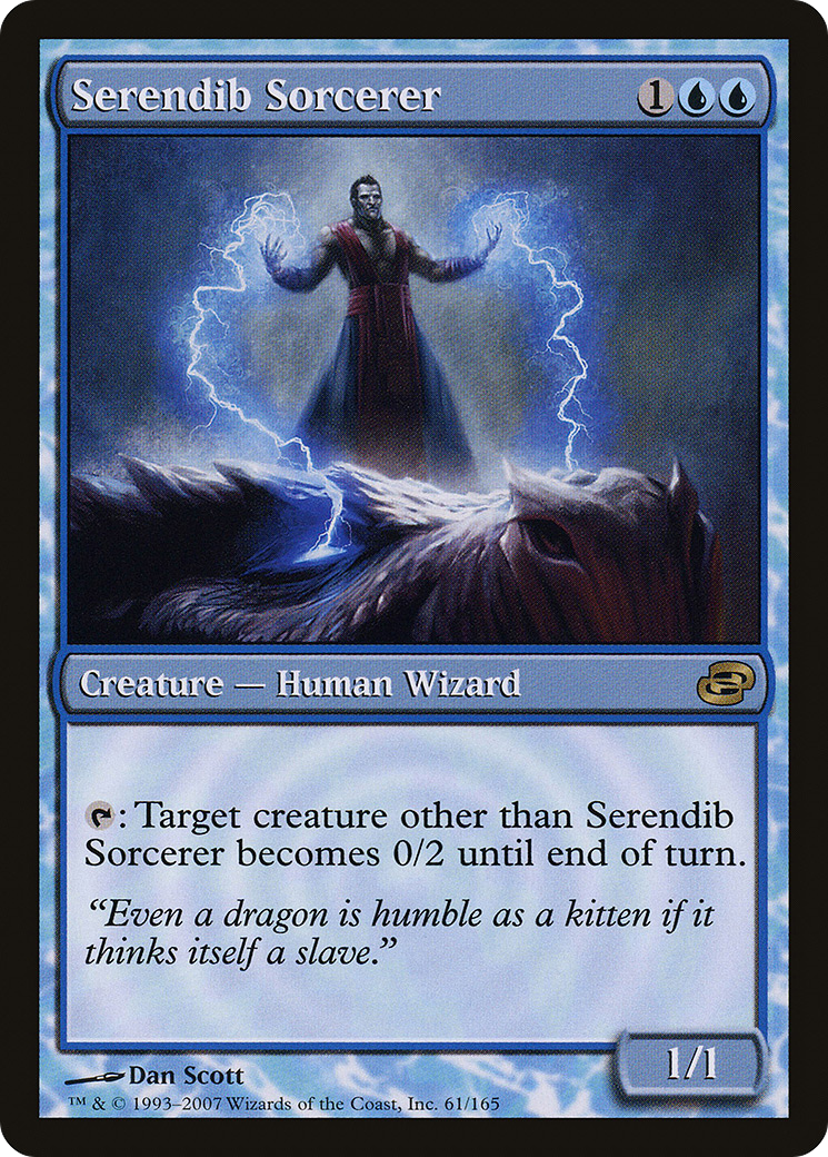 Serendib Sorcerer (PLC-061) - Planar Chaos: (colorshifted) Foil