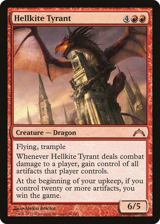 Hellkite Tyrant (GTC-094) - Gatecrash