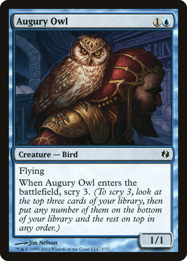 Augury Owl (DDI-003) - Duel Decks: Venser vs. Koth