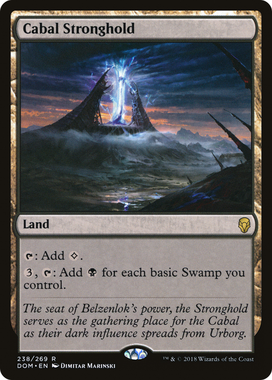 Cabal Stronghold (DOM-238) - Dominaria