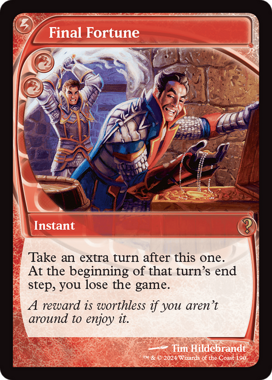 Final Fortune  (MB2-190) - Mystery Booster 2