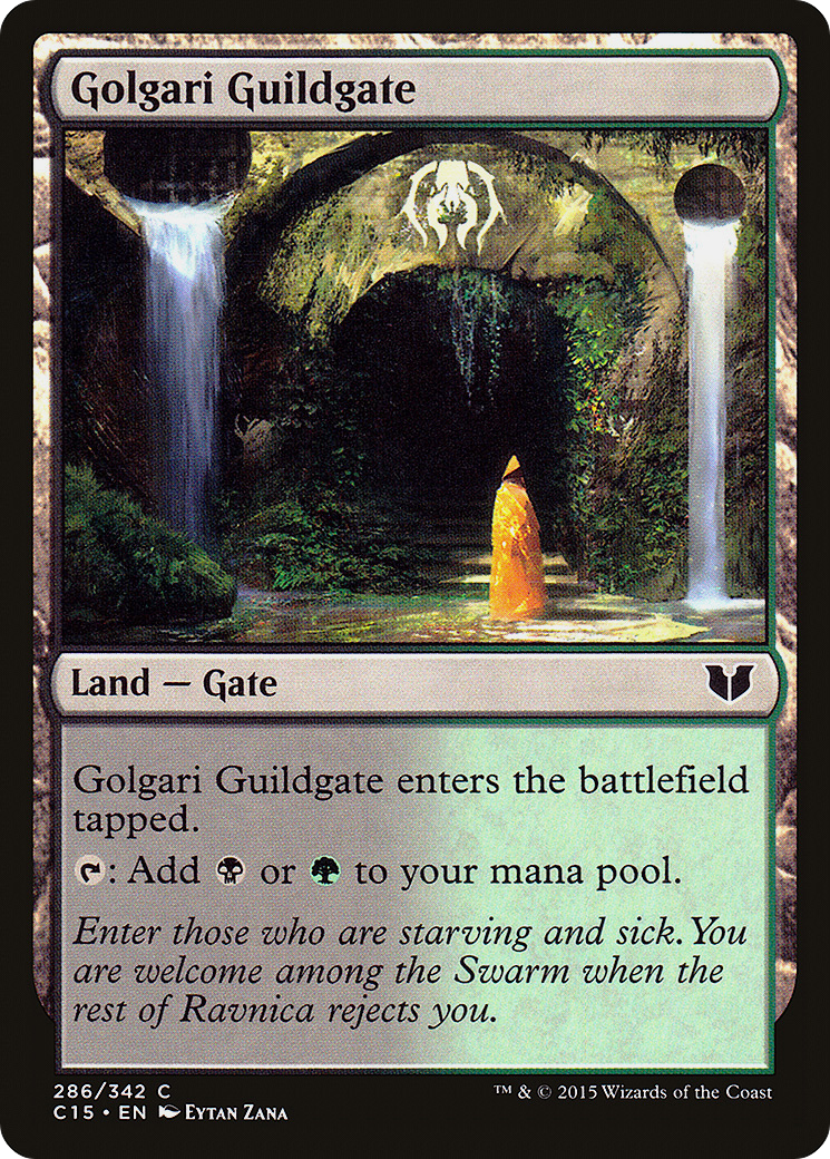 Golgari Guildgate (C15-286) - Commander 2015