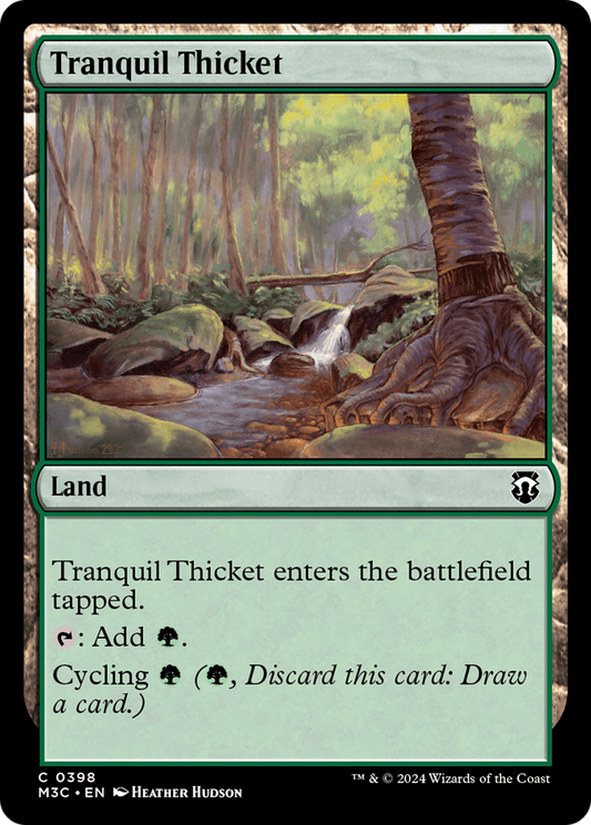 Tranquil Thicket (M3C-398) - Modern Horizons 3 Commander Foil