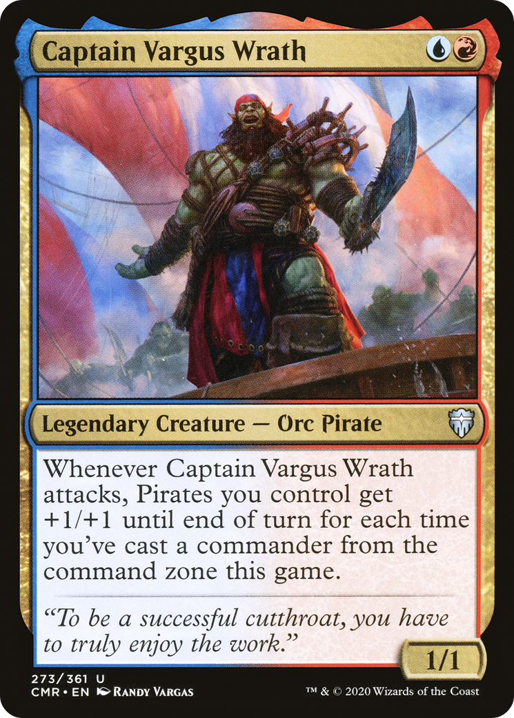 Captain Vargus Wrath (CMR-273) - Commander Legends