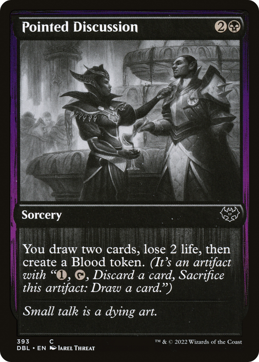 Pointed Discussion (DBL-393) - Innistrad: Double Feature Foil