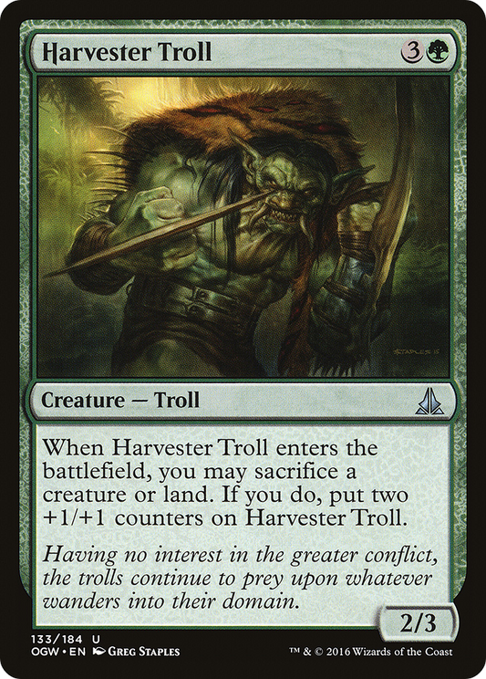 Harvester Troll (OGW-133) - Oath of the Gatewatch Foil