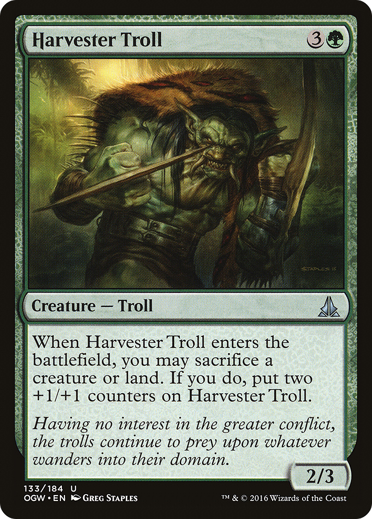 Harvester Troll (OGW-133) - Oath of the Gatewatch